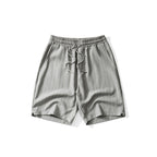 Aaron - Men's Striped Drawstring Tailored Shorts