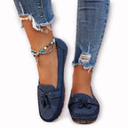 Abigail - Women’s Soft Suede Finish Moccasins