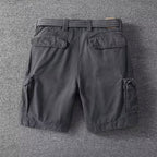 Adrian - Men’s Casual Belted Cargo Shorts