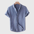 Alaric - Men's Breathable Linen Blend Shirt