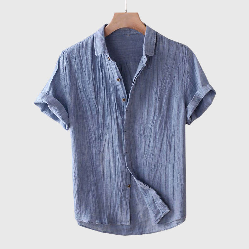 Alaric - Men's Breathable Linen Blend Shirt