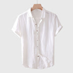 Alaric - Men's Breathable Linen Blend Shirt