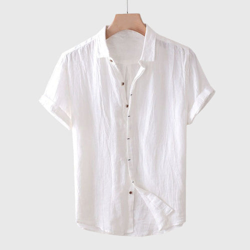 Alaric - Men's Breathable Linen Blend Shirt