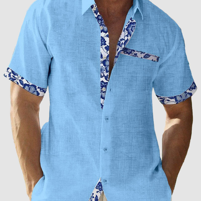 Alexander - Men’s Relaxed Fit Accent Shirt