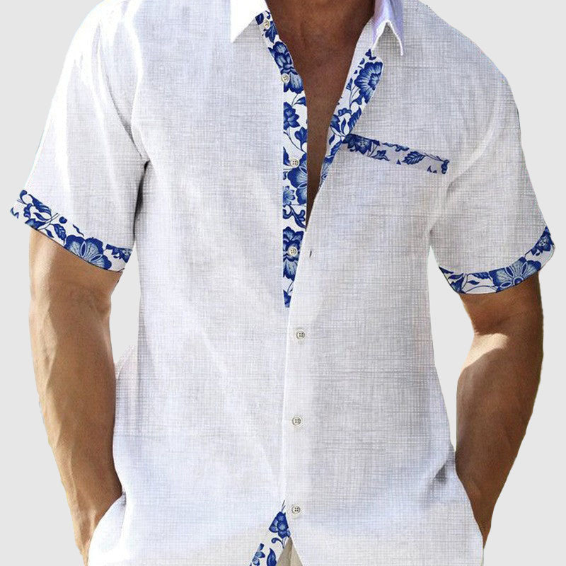 Alexander - Men’s Relaxed Fit Accent Shirt