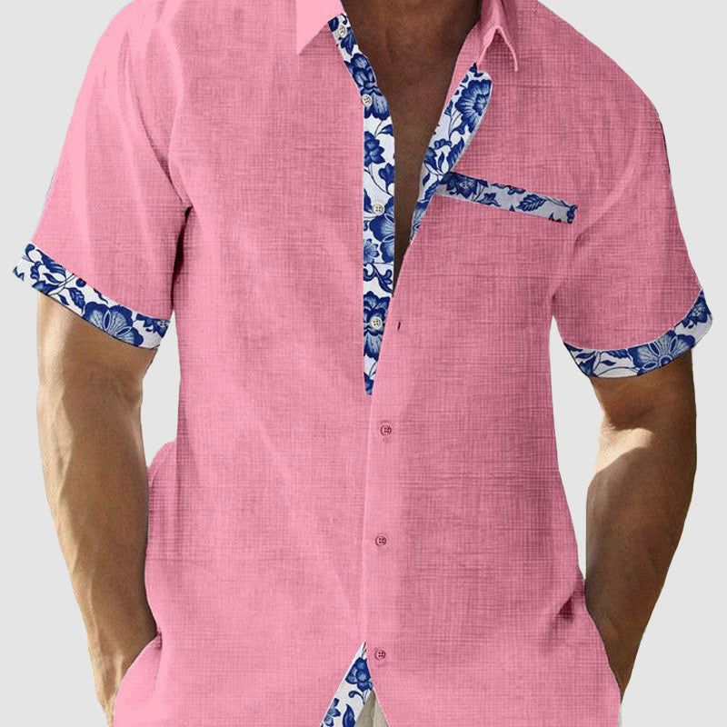 Alexander - Men’s Relaxed Fit Accent Shirt