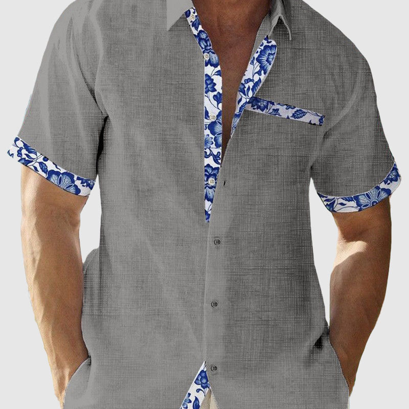 Alexander - Men’s Relaxed Fit Accent Shirt
