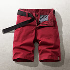 Anthony - Men’s Cotton Belted Chino Shorts