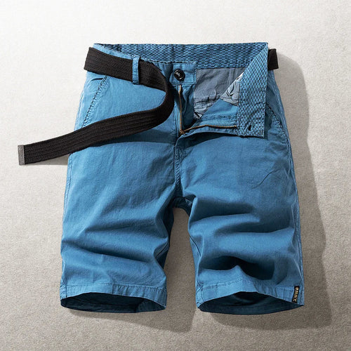 Anthony - Men’s Cotton Belted Chino Shorts