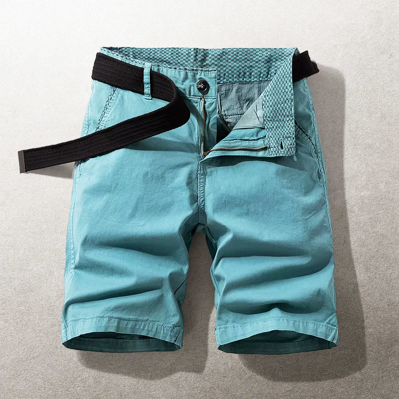 Anthony - Men’s Cotton Belted Chino Shorts