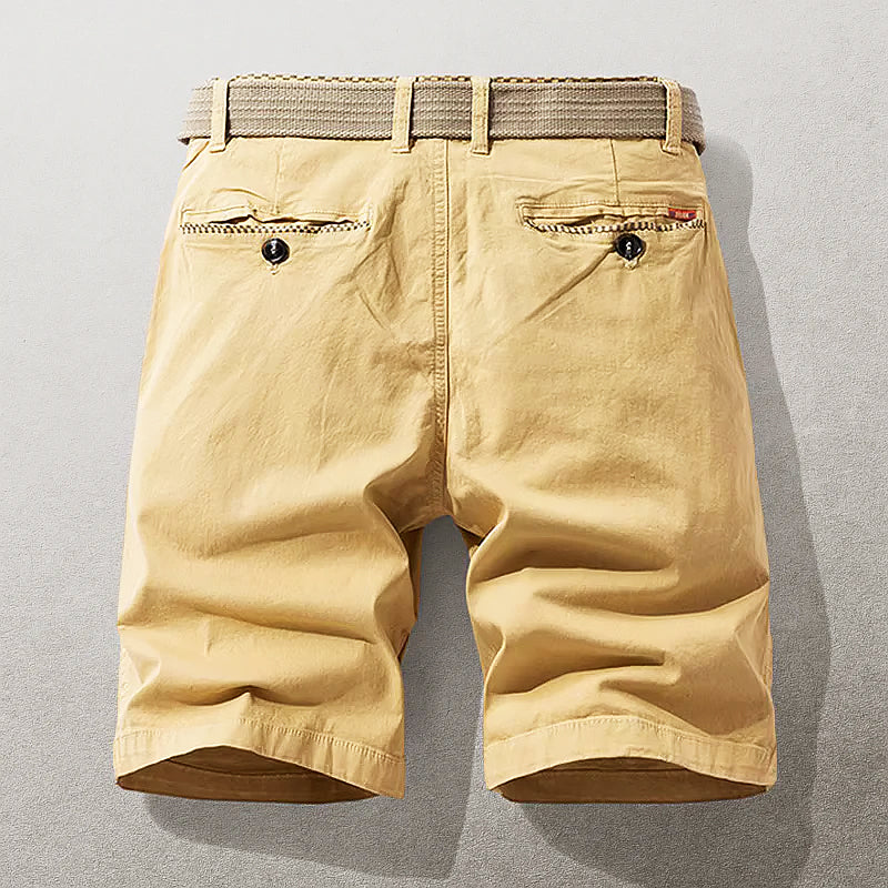 Anthony - Men’s Cotton Belted Chino Shorts