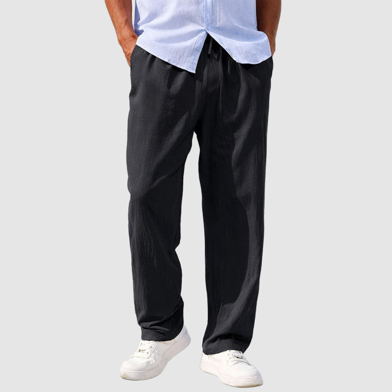 Austin - Men’s Straight-Leg Summer Linen Pants