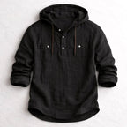 Caleb - Men’s Casual Long Sleeve Cotton Hoodie