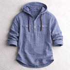 Caleb - Men’s Casual Long Sleeve Cotton Hoodie