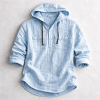 Caleb - Men’s Casual Long Sleeve Cotton Hoodie
