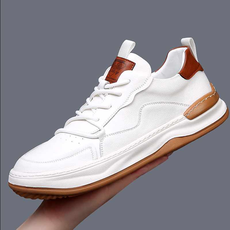 Callum - Genuine Leather Low-Top Sneakers