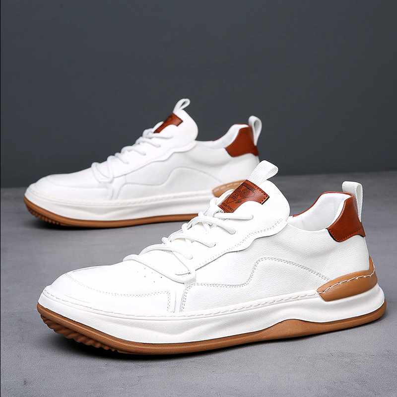 Callum - Genuine Leather Low-Top Sneakers