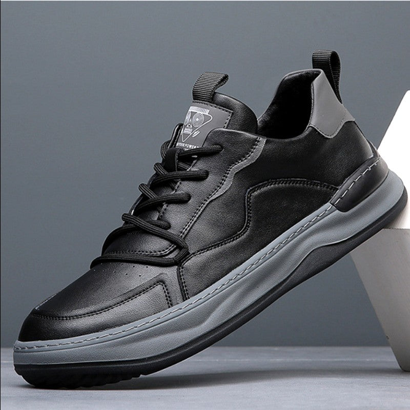 Callum - Genuine Leather Low-Top Sneakers