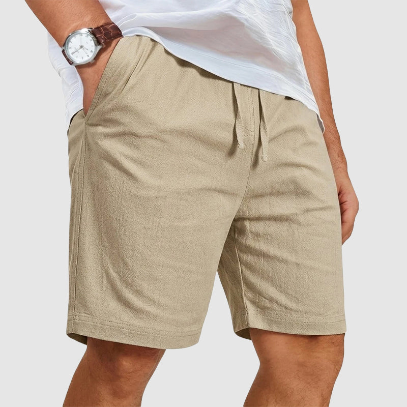 Carter - Men's Cotton Drawstring Casual Shorts