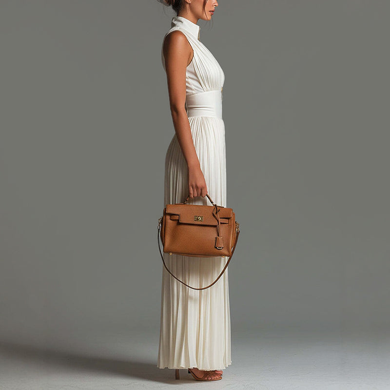 Celeste - Women’s Pleated Wide Leg Jumpsuit