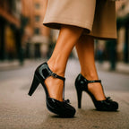 Charlotte - Women’s Chic Bow Accent Heels
