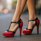Charlotte - Women’s Chic Bow Accent Heels