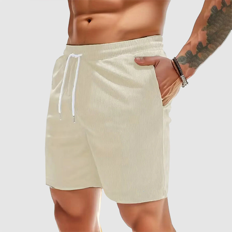 Chase - Men's Corduroy Drawstring Summer Shorts