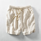Clark - Men's Linen-Look Striped Relaxed Shorts