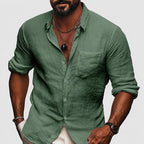 Damien - Men’s Lightweight Button Up Shirt