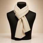 Denali - Mid Length Textured Knit Wrap Scarf