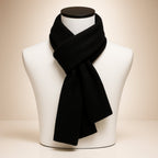 Denali - Mid Length Textured Knit Wrap Scarf