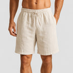 Derek - Men's Relaxed Fit Lightweight Linen Shorts