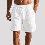Derek - Men's Relaxed Fit Lightweight Linen Shorts