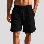 Derek - Men's Relaxed Fit Lightweight Linen Shorts