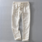 Dominic - Men's Linen Drawstring Pants