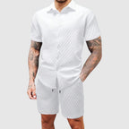 Dominic - Men’s Summer Knit Short Set
