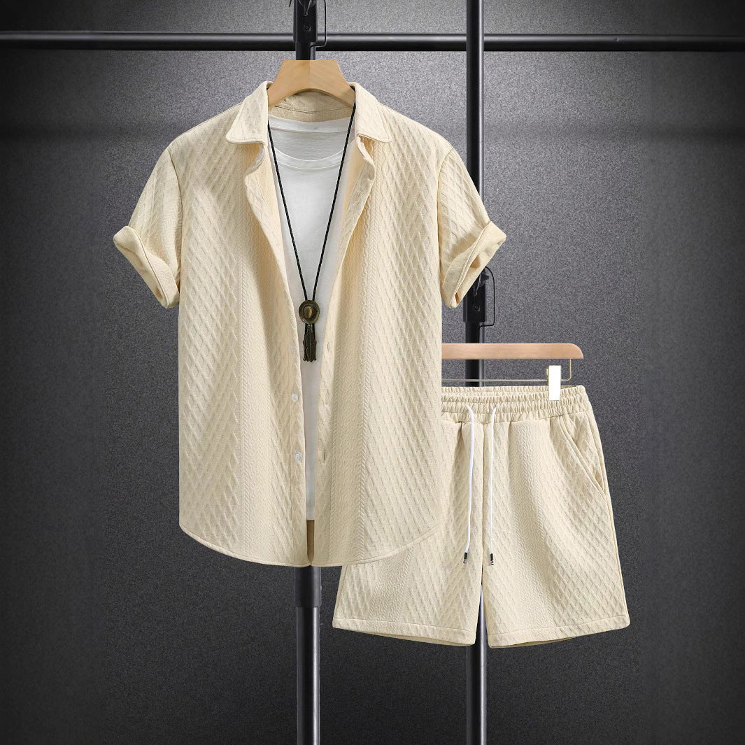 Dominic - Men’s Summer Knit Short Set
