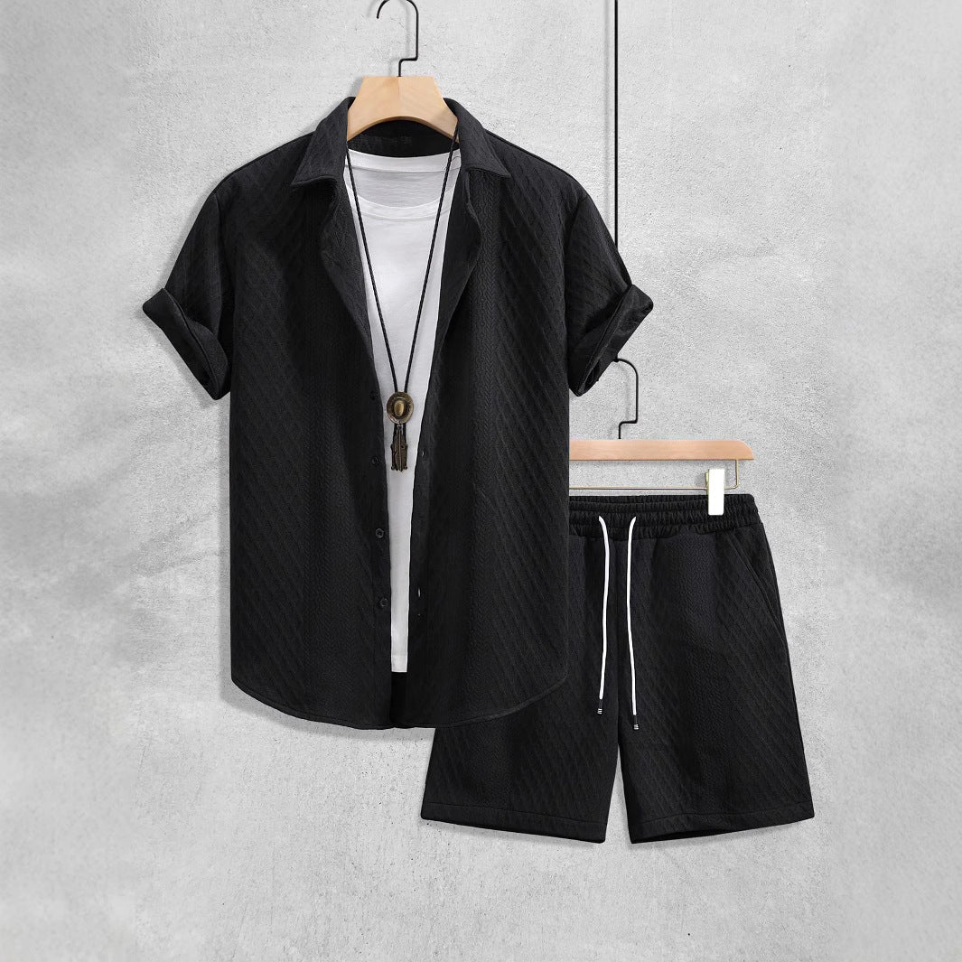 Dominic - Men’s Summer Knit Short Set