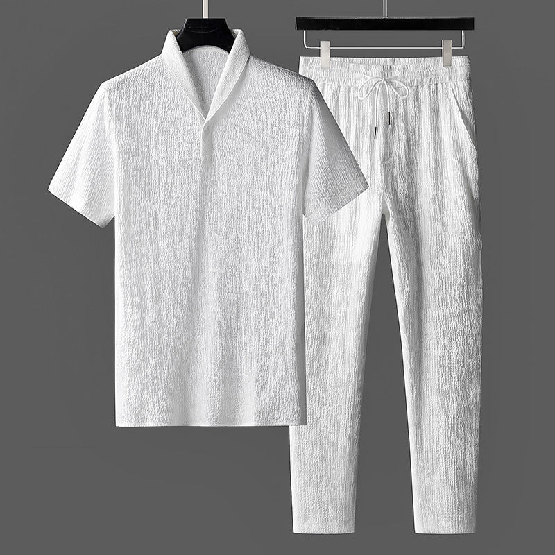 Eugene - Men’s Lightweight Urban Co-ord Lounge Set