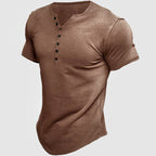Franklin - Men’s Slim Fit Sporty Henley T-Shirt