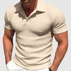 Gabriel - Men’s Short Sleeve Knitted Polo