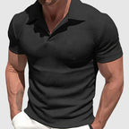Gabriel - Men’s Short Sleeve Knitted Polo