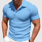 Gabriel - Men’s Short Sleeve Knitted Polo