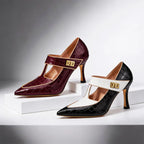 Gabriella - Women’s Glossy Croc Pumps
