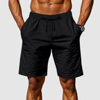 Garrett - Men's Lightweight Cotton Drawstring Shorts