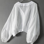 Hailey - Women’s Chic Crinkle Textured Summer Top