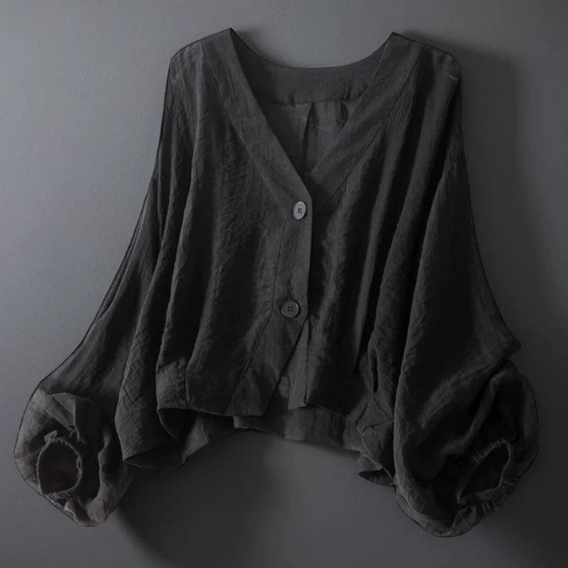 Hailey - Women’s Chic Crinkle Textured Summer Top
