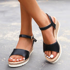 Jane - Women’s Casual Buckle Platform Sandals