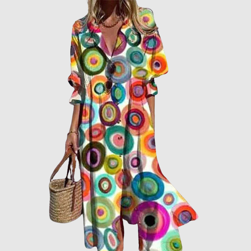Jessica - Women’s Bohemian Style Maxi Dress