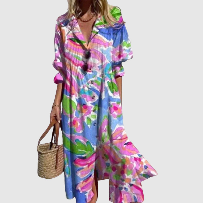 Jessica - Women’s Bohemian Style Maxi Dress